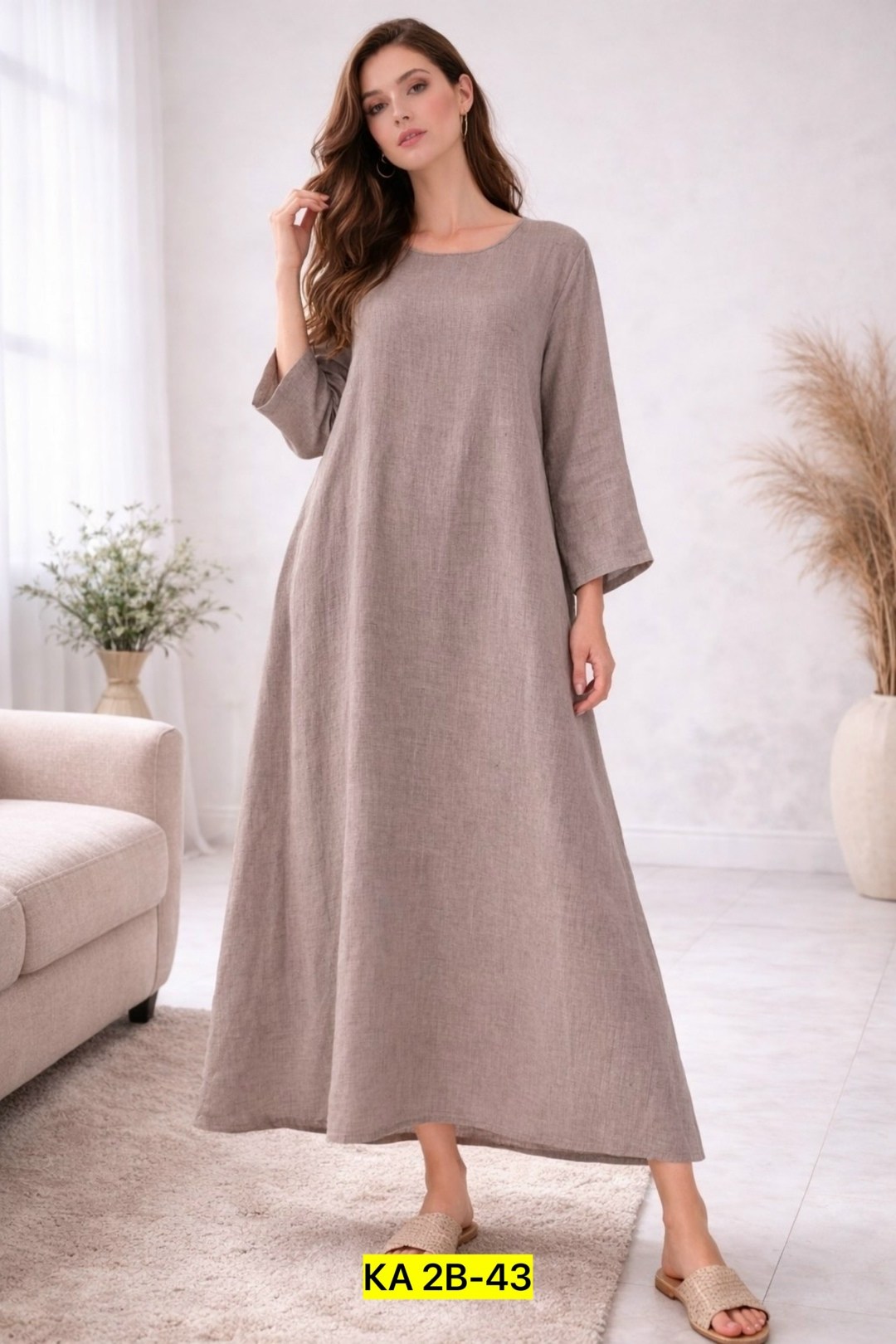 льняное платье,льняное платье в пол rita,длинное платье из льна,платье льняное длинное свободного покроя,длинное льняное платье