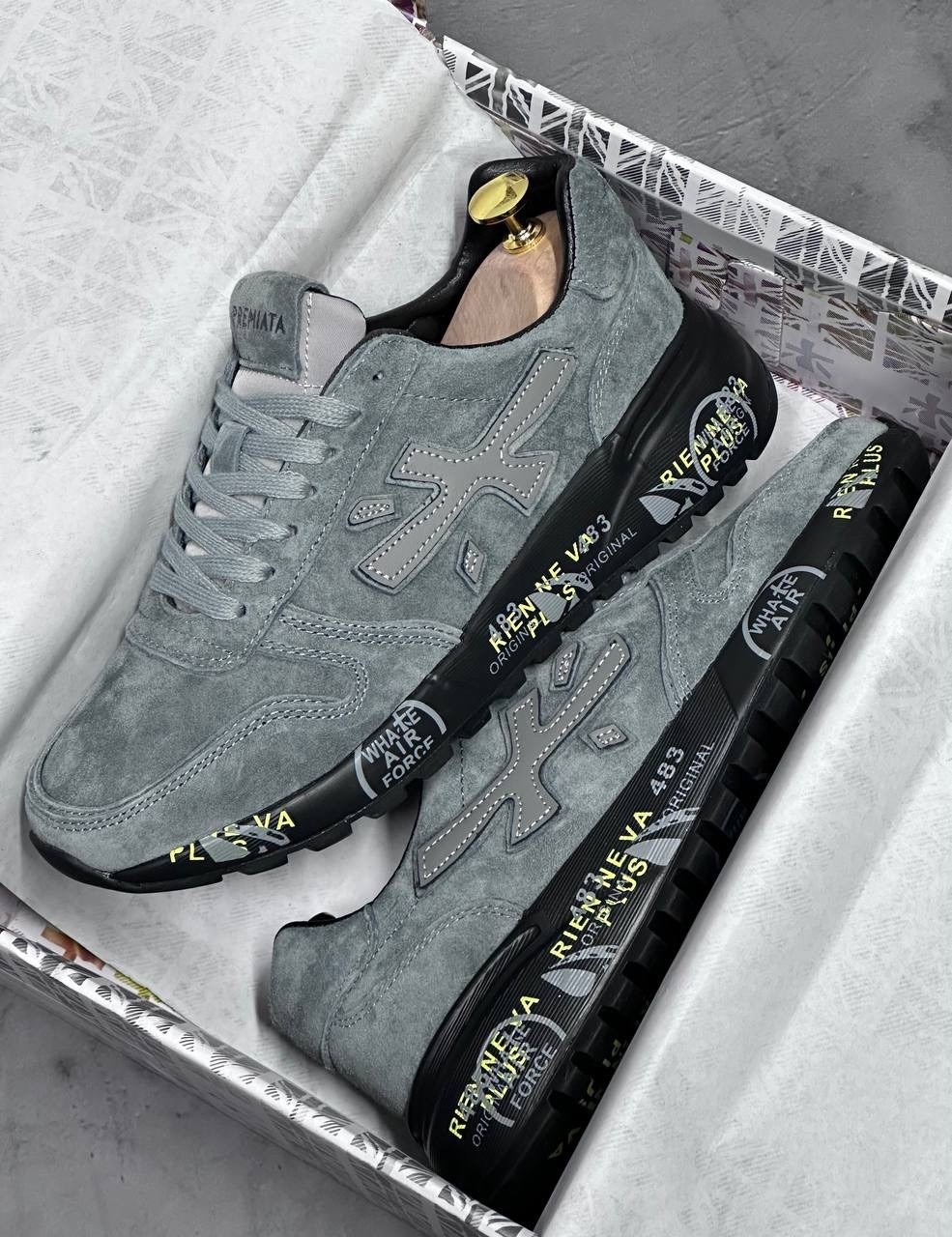 мужские кроссовки premiata,premiata кроссовки,премиата кроссовки,кроссовки premiata серые,кроссовки для мужчин