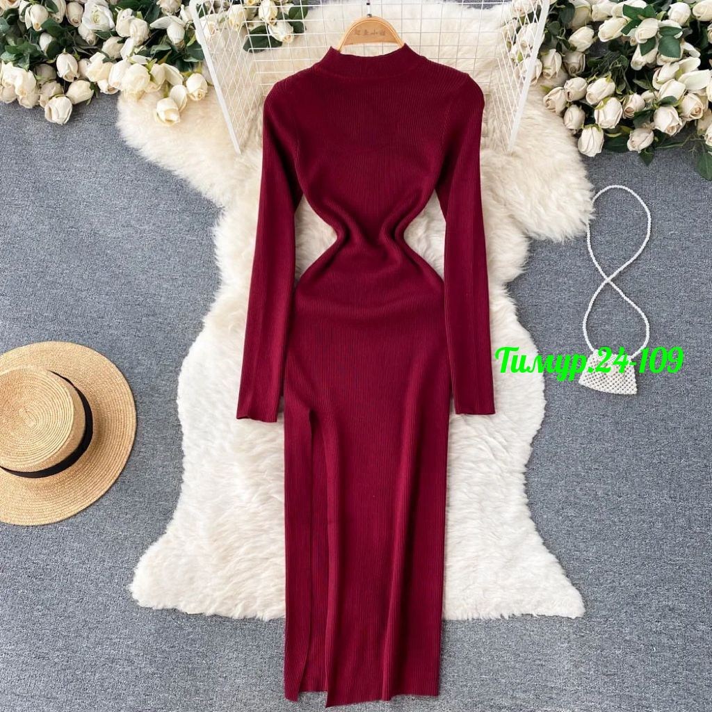 женское трикотажное платье,трикотажное платье,вязаное длинное платье,трикотажное длинное платье,трикотажное теплое платье