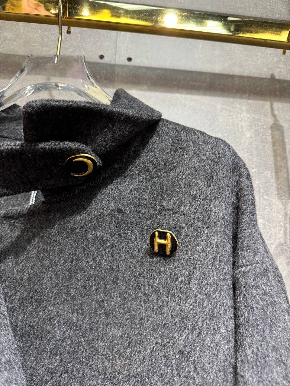 пальто косуха шерстяное демисезонное me lo 213240001,косуха шерстяная из пальтовой ткани nshe 214250455,куртка из пальтовой ткани серая,куртка из пальтовой ткани,полупальто