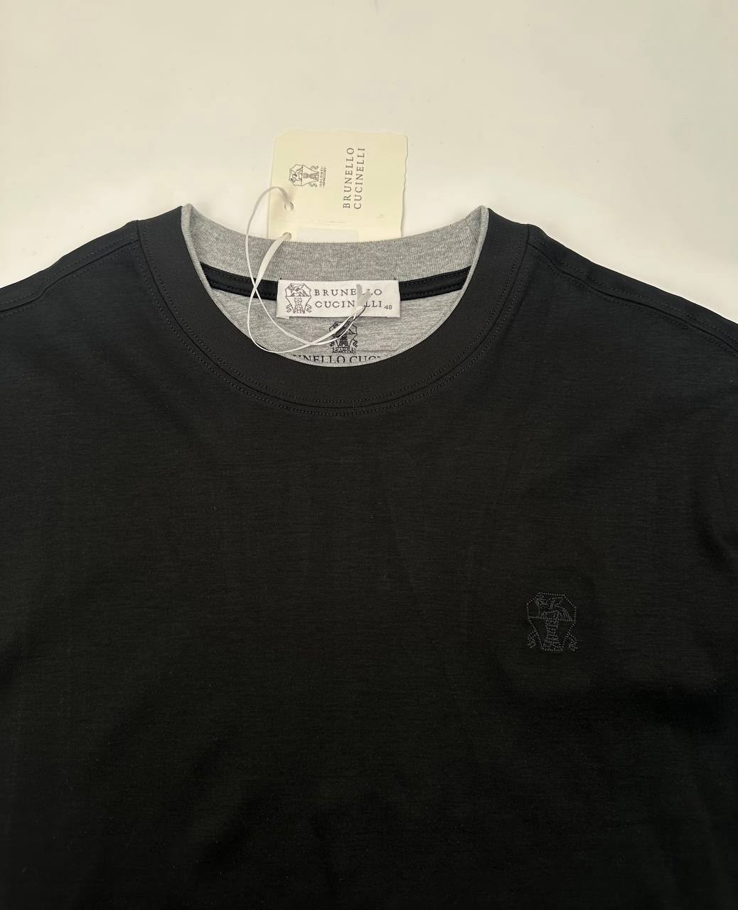 мужская футболка,мужские футболки brunello cucinelli,футболка,серая футболка