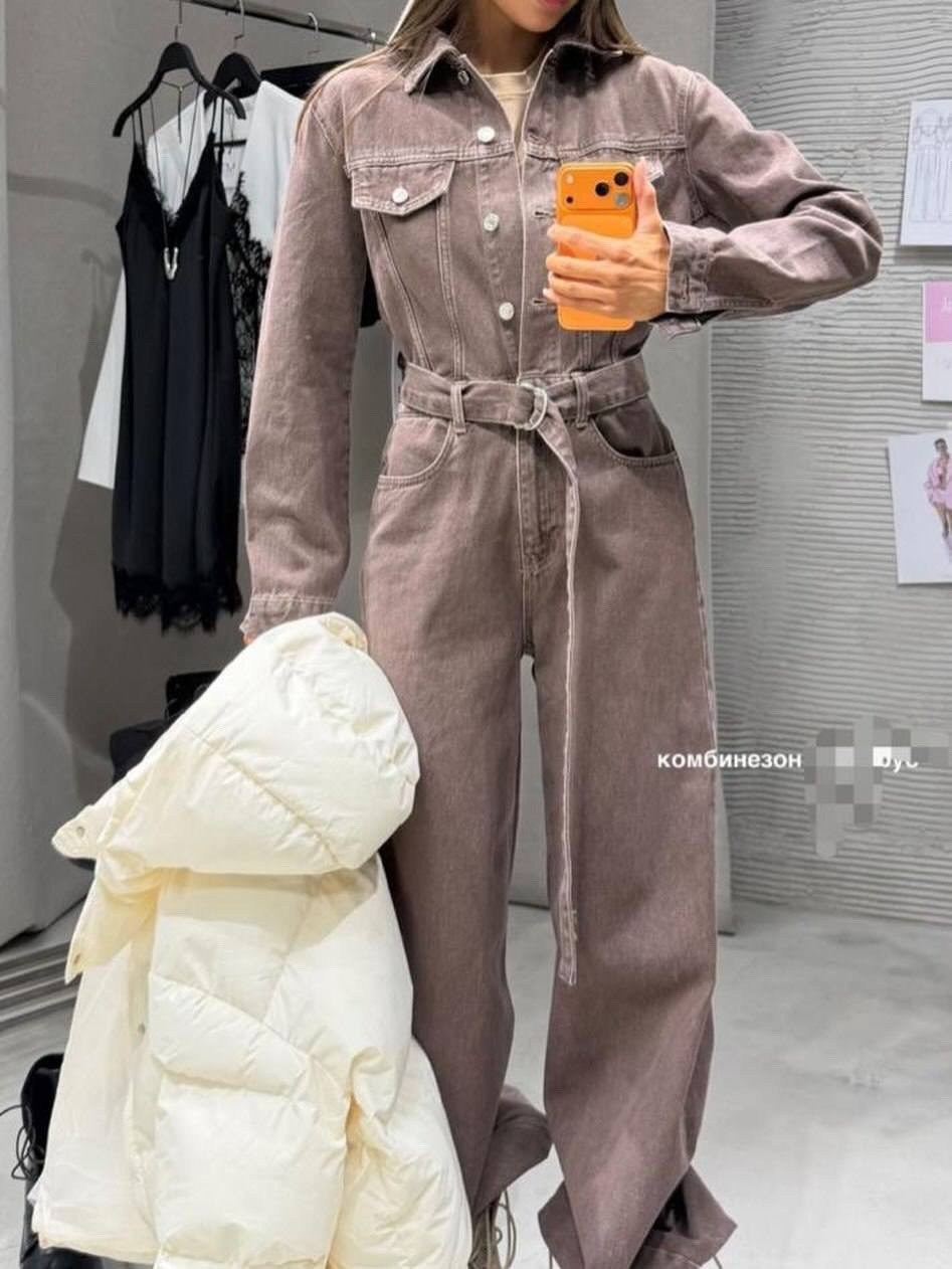 джинсовый комбинезон женский,комбинезон джинсовый женский палаццо,джинсовый комбинезон zara,комбинезон джинсовый оверсайз с брюками турция ella woman,джинсовый комбинезон