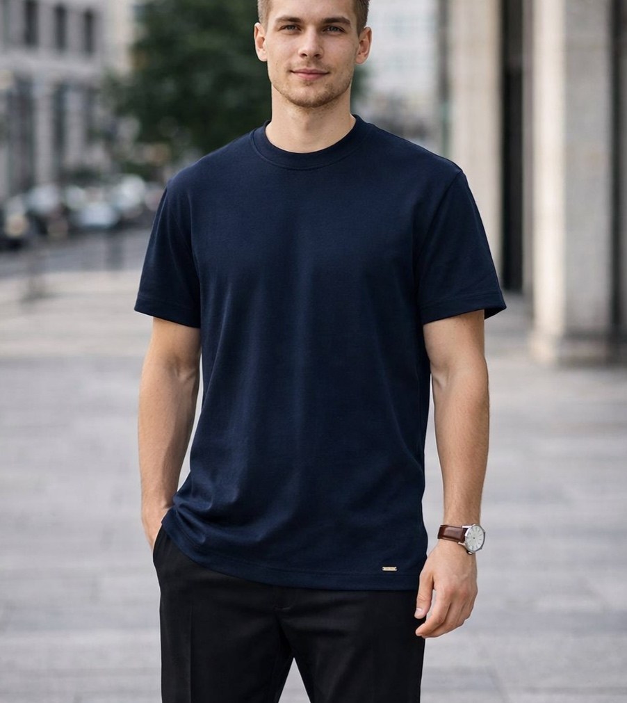 мужская футболка,мужская футболка базовая,футболка,мужская мода,футболка темно синяя