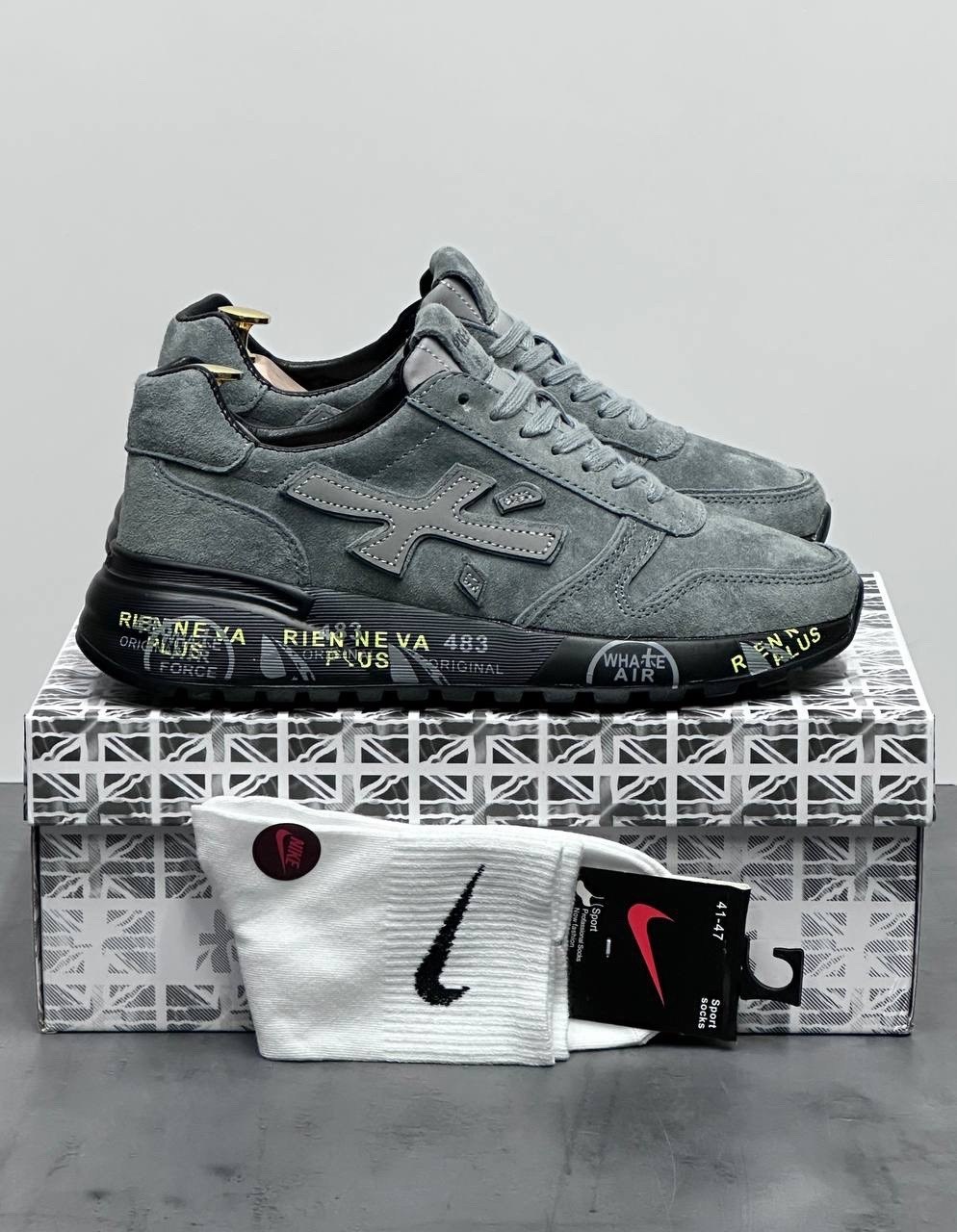 мужские кроссовки premiata,premiata кроссовки,премиата кроссовки,кроссовки premiata серые,кроссовки для мужчин