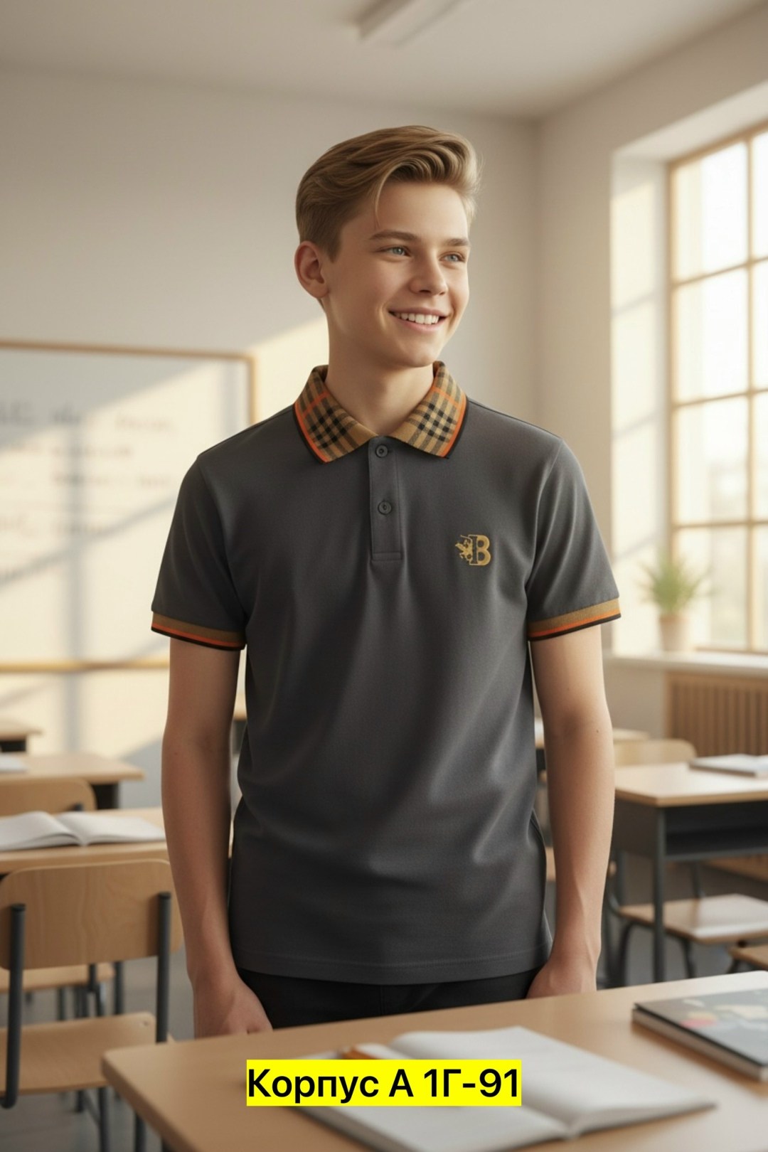 рубашка-поло burberry kids vintage check, белый,поло рубашка,burberry polo,поло с вышивкой,рубашка поло мужская