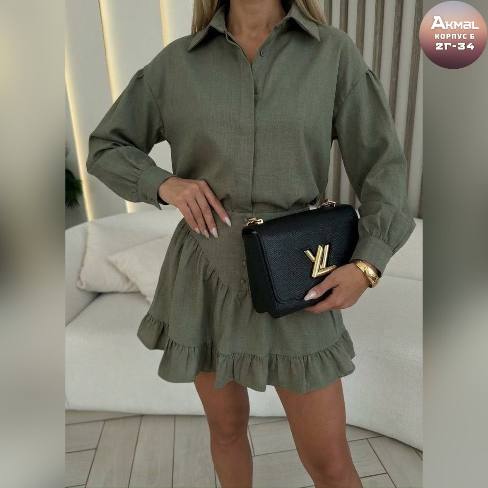 стильные костюмы,костюм с юбкой,костюм женский с юбкой,костюм рубашка и юбка in-a896t570,костюм рубашка юбка