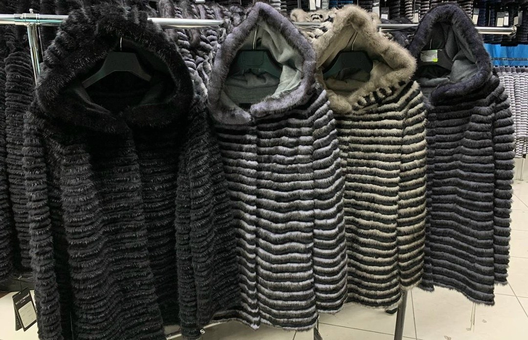 вязаная норка,меховое пальто из норки на трикотажной основе,меховое пальто,норковое пальто,комбинированное пальто