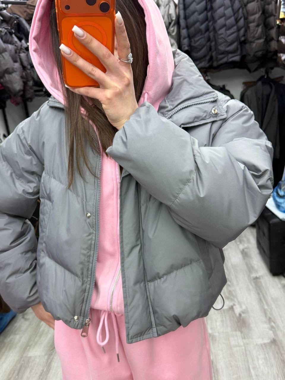 демисезонная куртка,куртка женская серая,женская куртка,куртка,куртка оверсайз