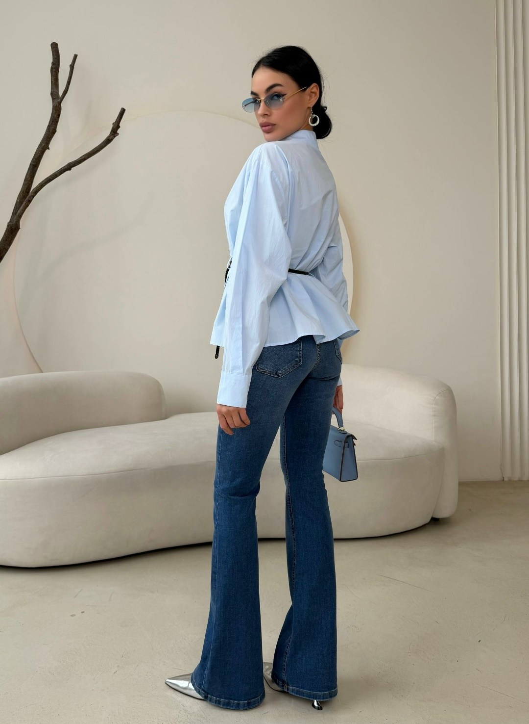 женская рубашка,женская блуза,блузка рубашка,голубая рубашка,голубая рубашка женская