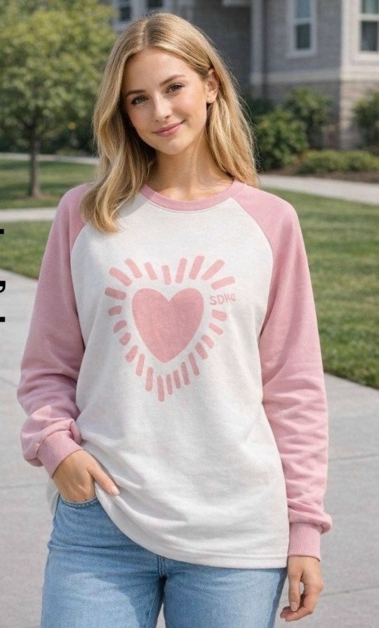 кофта с сердцем,джемпер,модная толстовка,свитшот,свитшот свободного кроя