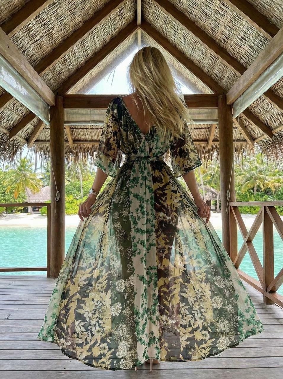 пляжное платье,пляжная шифоновая туника,пляжная туника,платье туника пляжная,длинные пляжные туники