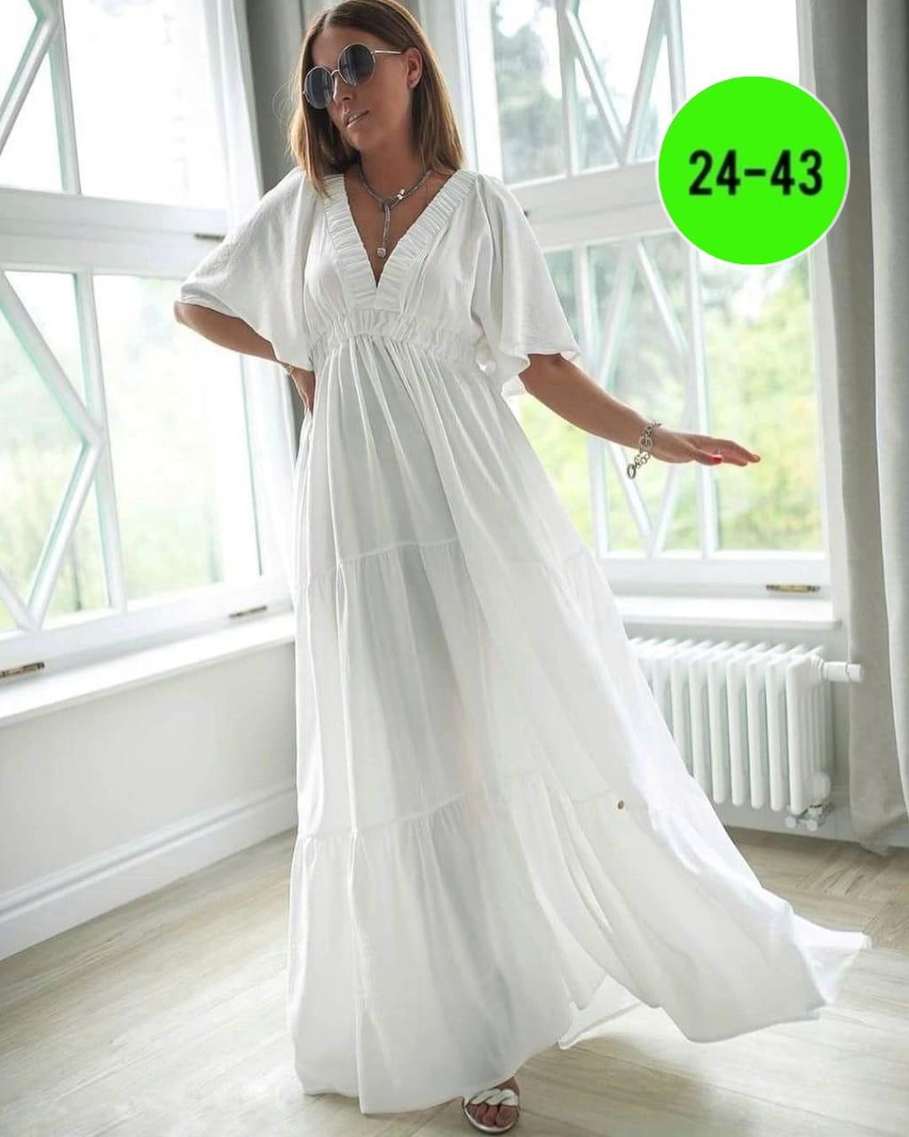 длинное белое платье,платье летнее белое,платье женская,платье жeнское длинное,платье летнее женское