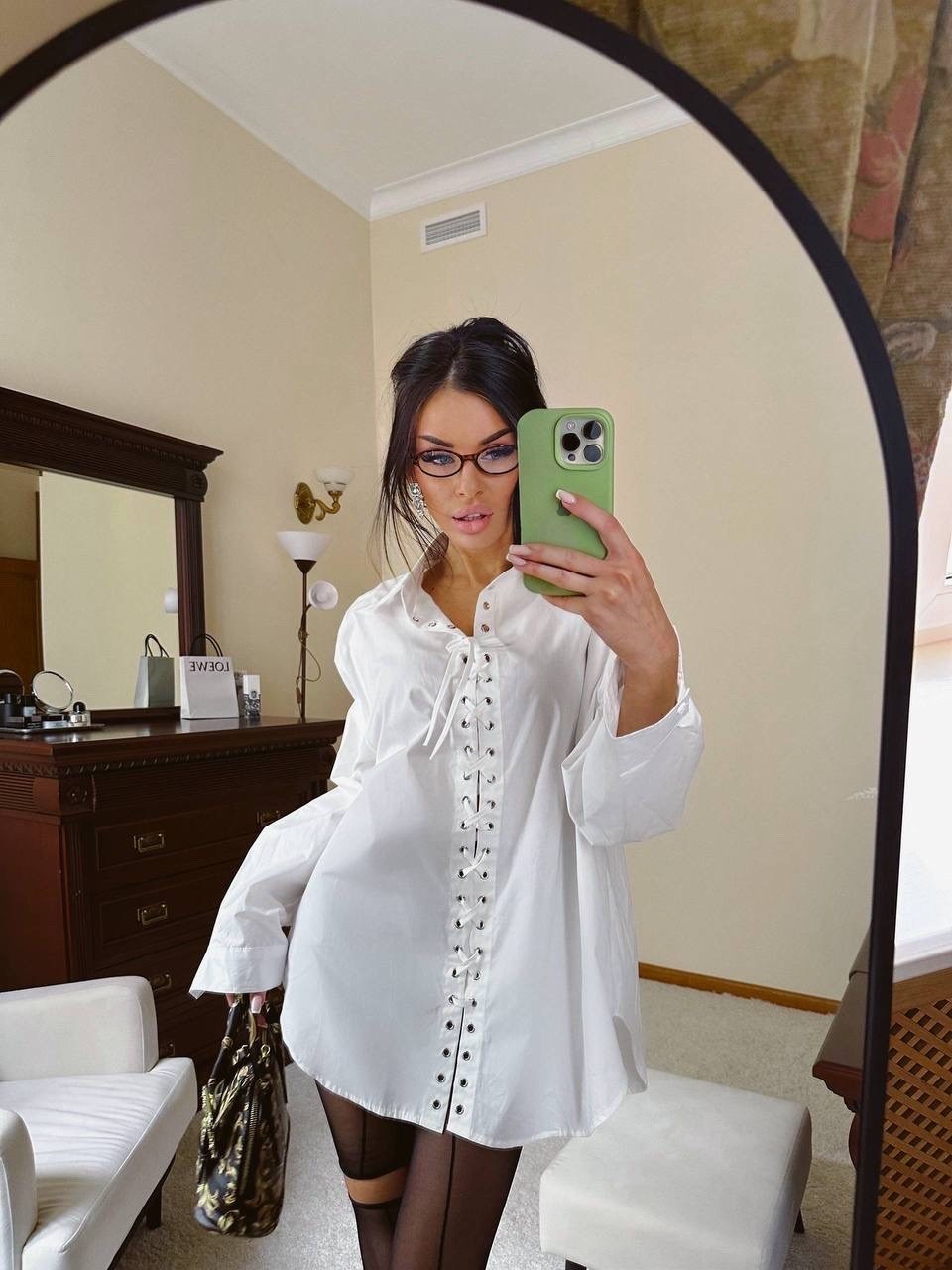 рубашка женская,стильная рубашка,портупея женская на рубашку,красивая рубашка,длинная рубашка