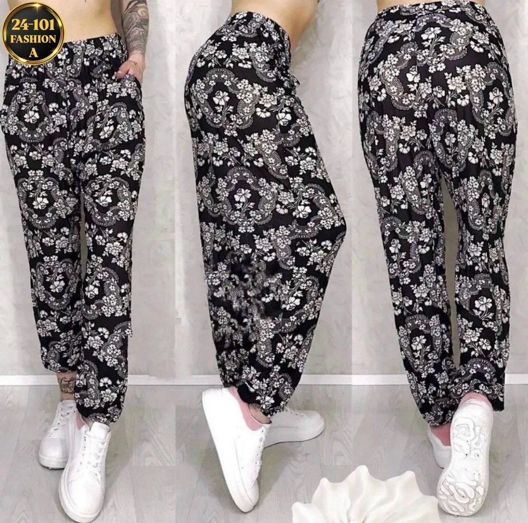 штаны женские,летние штаны женские,брюки домашние женские,штаны домашние,брюки из бамбука женские