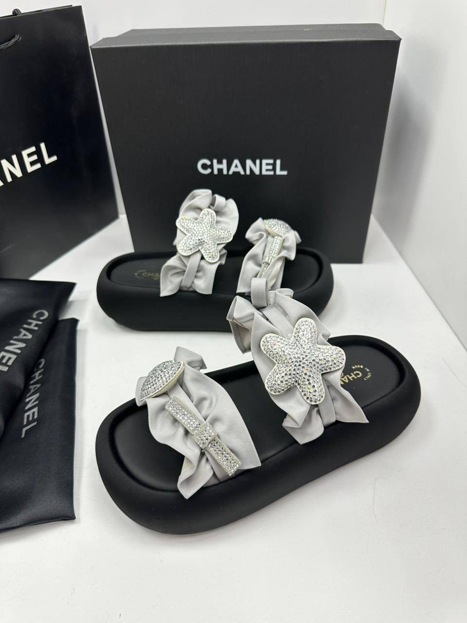 шлепанцы chanel,сандалии chanel,босоножки chanel,,шлепки шанель женские