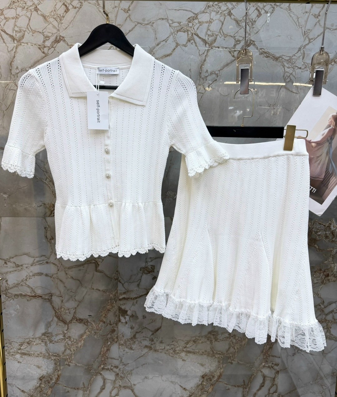 трикотажные костюмы,вязаные платья,вязаные костюмы,костюм женский белый,комплект костюм