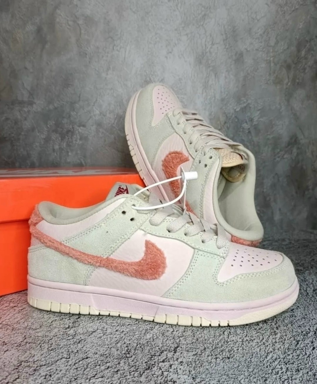 nike dunk low fossil rose,кроссовки женские nike dunk low,кроссовки nike dunk low,кроссовки nike dunk low premium 'fossil rose', белый,кроссовки