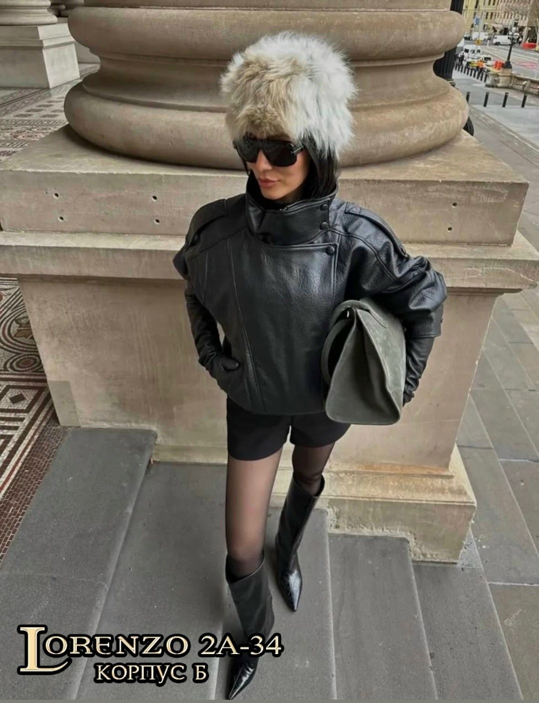 куртка-косуха из искусственной кожи оверсайз zarina,женская кожаная куртка,куртка-косуха из искусственной кожи оверсайз,кожаная куртка,куртка косуха