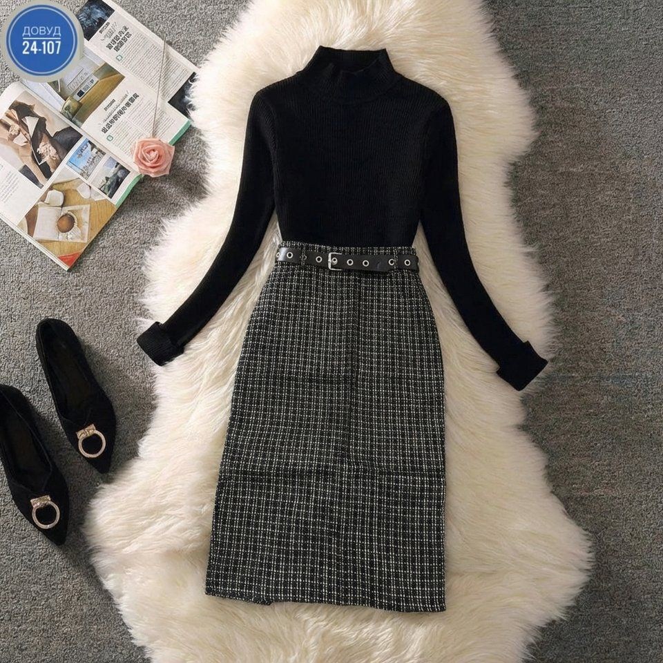 твидовый жилет женский,твидовый сарафан,твидовый сарафан женский,сарафан в клетку,юбка с кофтой