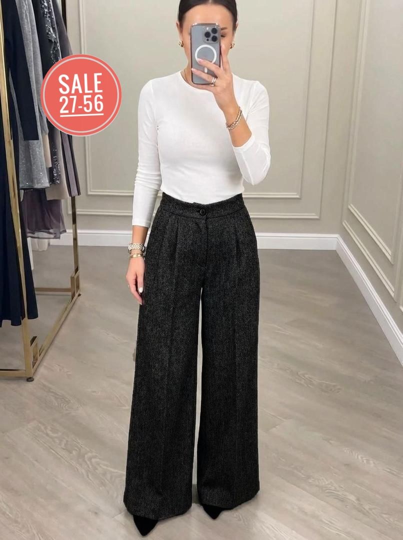 брюки палаццо,модные брюки палаццо,верхняя одежда с брюками палаццо,широкие брюки,широкие женские брюки