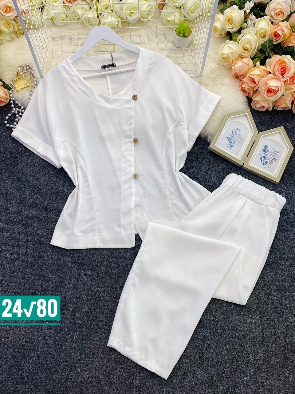 брючный костюм michel chic 1337/1 мохито,костюм michel chic арт 1337 корич,летние брючные костюмы,брючный костюм michel chic 1337 зеленый,брючный костюм michel chic 1337 зеленый двойка