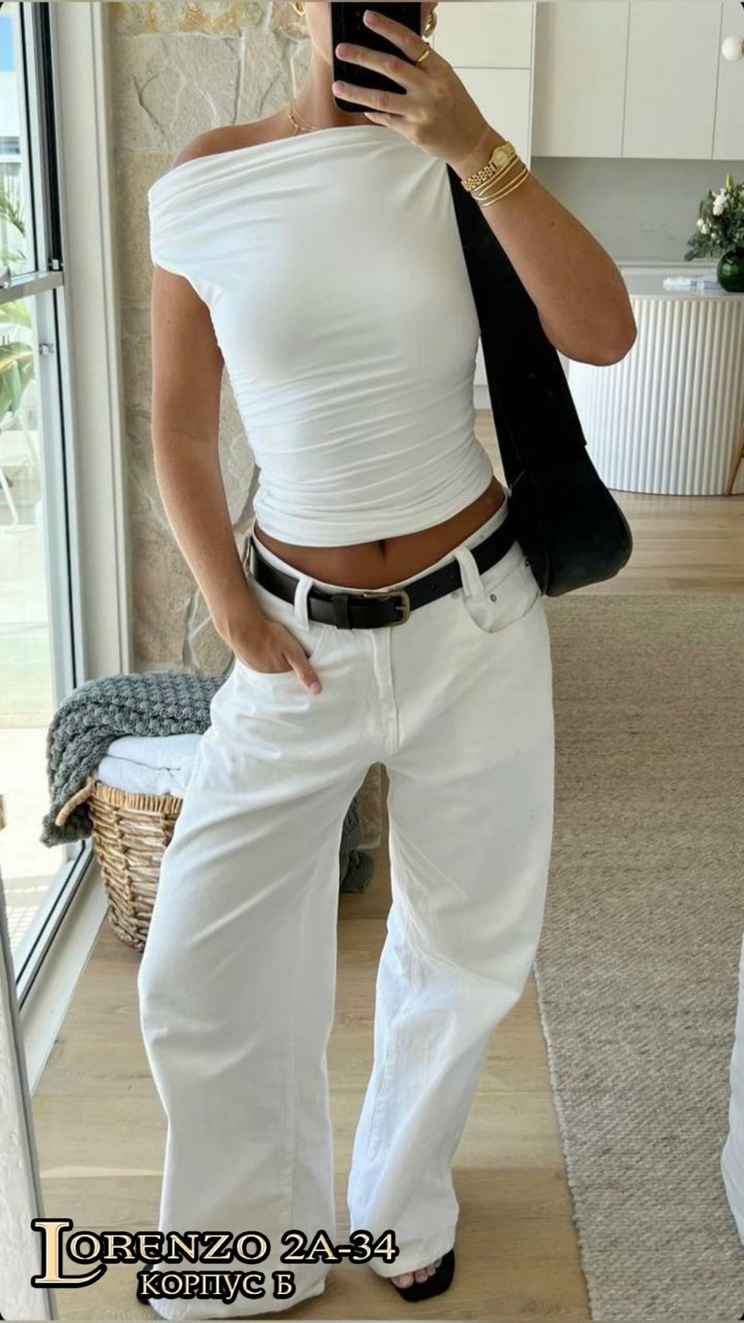 джинсы брюки,джинсы широкие трубы палаццо с высокой посадкой белые g&a room,джинсы хлопок,джинсы белые широкие,женские джинсы