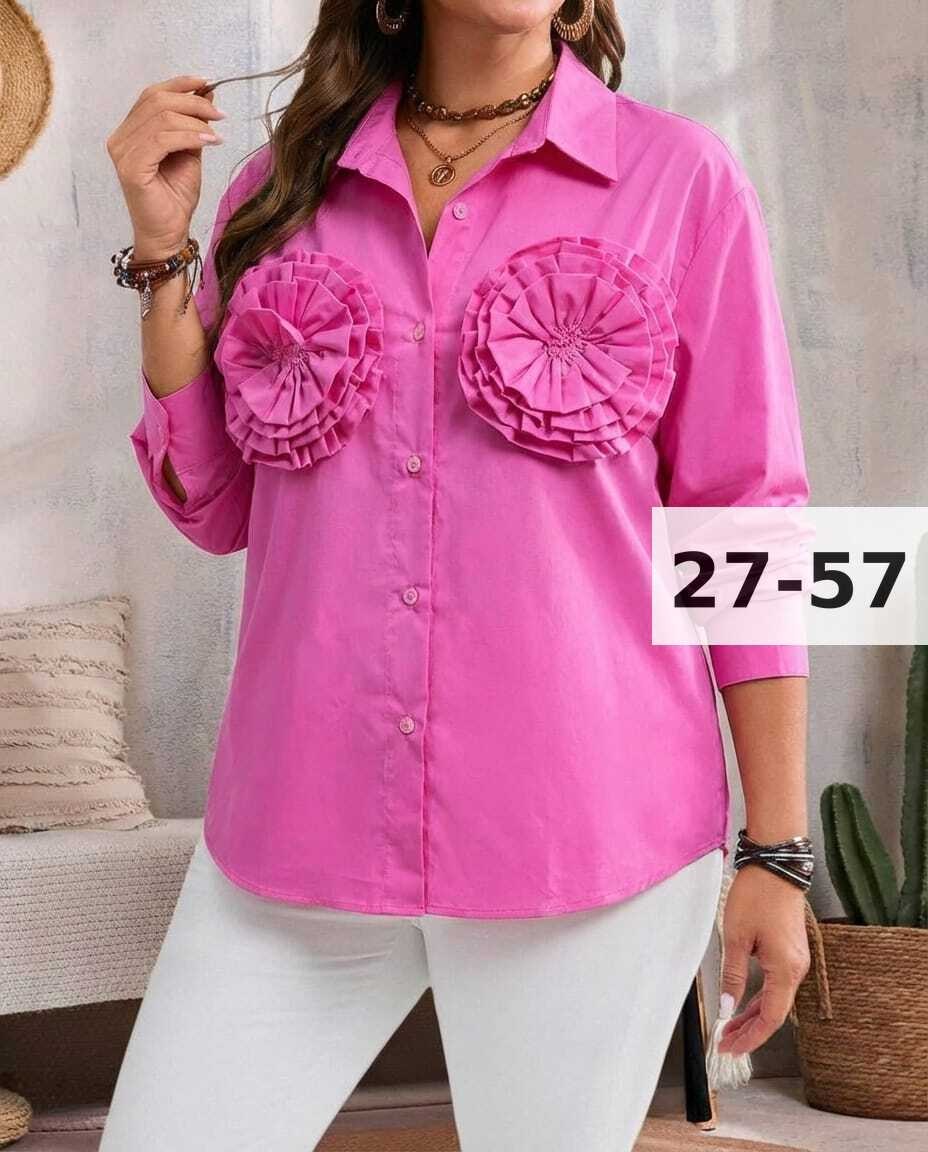 блузка рубашка oversize нарядная больших размеров vizavi tekstil цвет красный,блузка женская,женская рубашка,женская блуза,женские блузки и рубашки