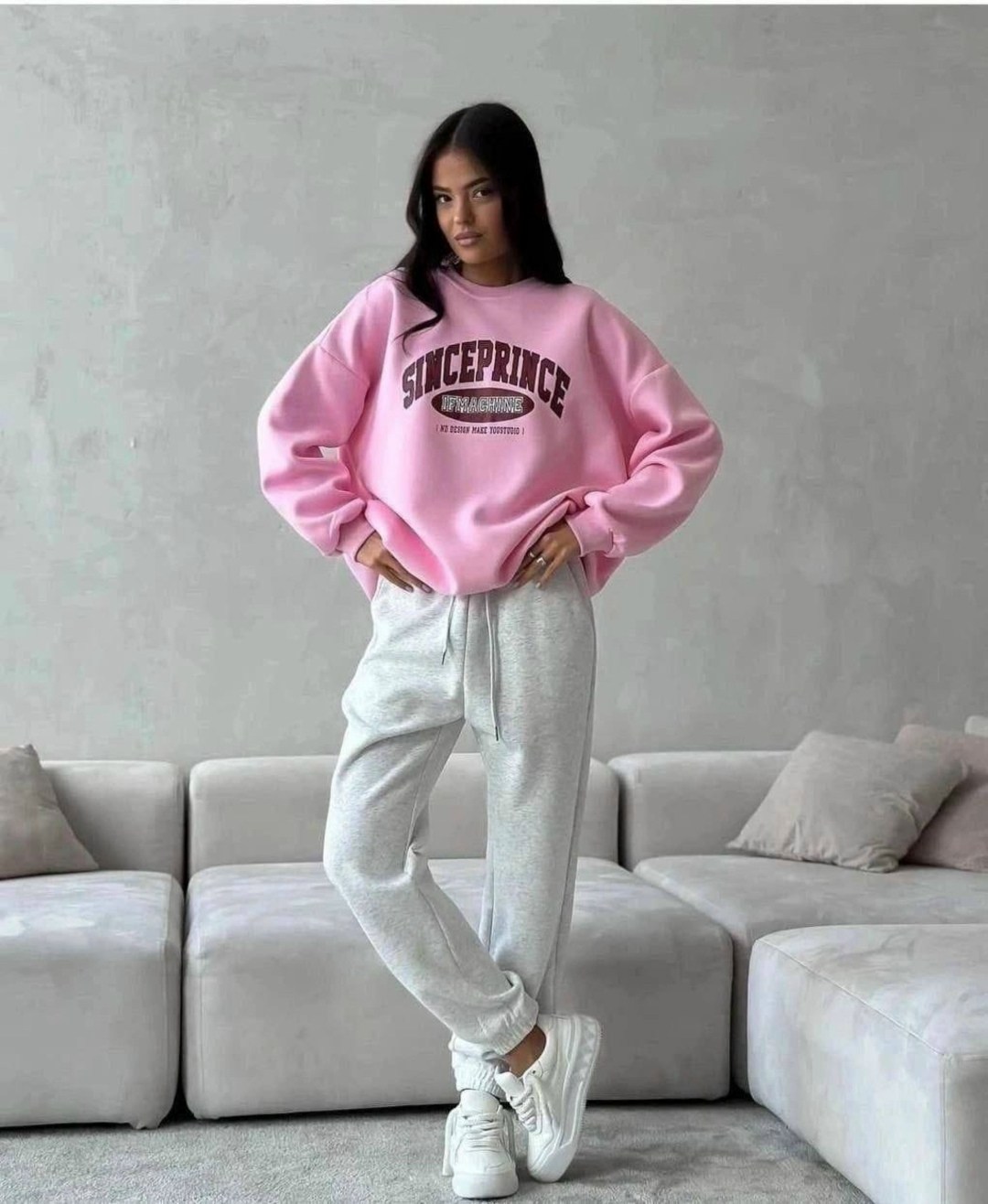 брюки широкие джоггеры спортивные оверсайз v.loure 61677861,штаны спортивные джоггеры с начесом y2k,спортивный костюм,костюм двойка свитшот джоггеры,брюки широкие джоггеры спортивные оверсайз v.loure