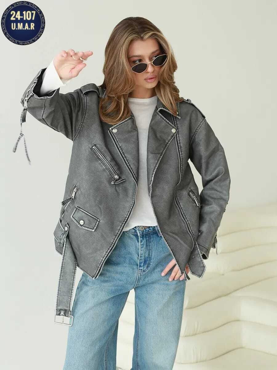 женская серая кожаная оверсайз куртка косуха,косуха винтажная куртка кожаная oversize серая mony,женская кожаная куртка косуха оверсайз,косуха винтажная куртка кожаная oversize серая monyken,косуха ви