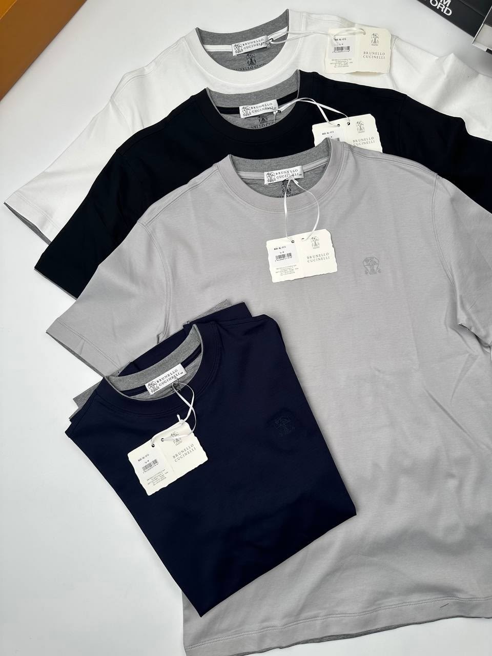 мужская футболка,мужские футболки brunello cucinelli,футболка,серая футболка