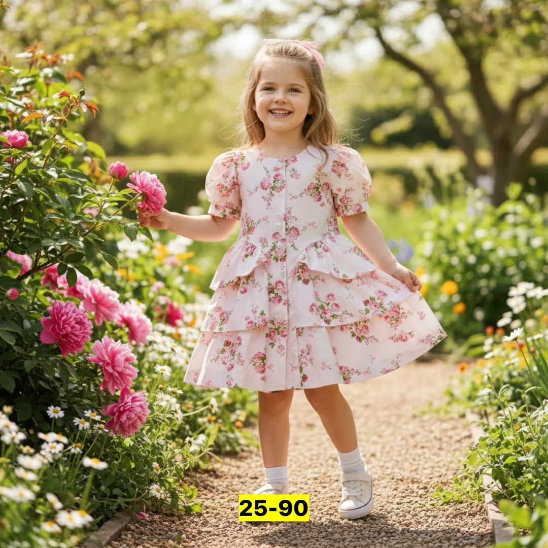 платье для девочки,платье нарядное,нарядное платье для девочки,платье детская,платье для девочки нарядное с воланами saint nature