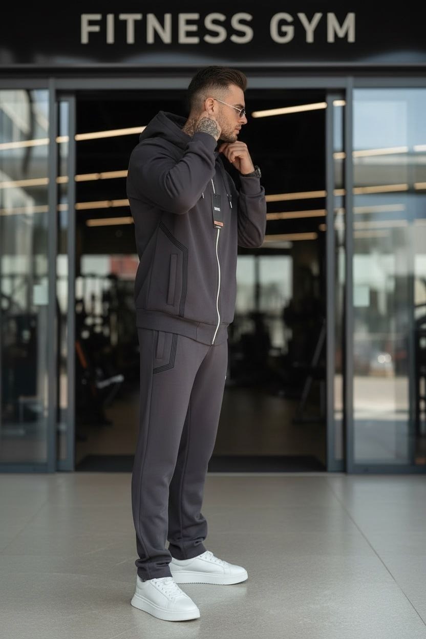 спортивный костюм boss,спортивный костюм мужской,спортивный костюм,мужской спортивный костюм на флисе,спортивный костюм с капюшоном утепленный kiemchic