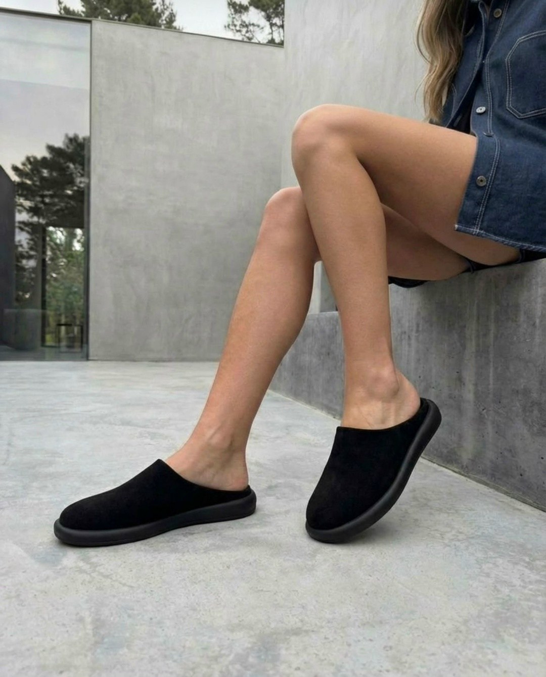 замшевые сабо,замшевые мюли,женские шлепанцы,мужские тапочки,мюли женские замшевые