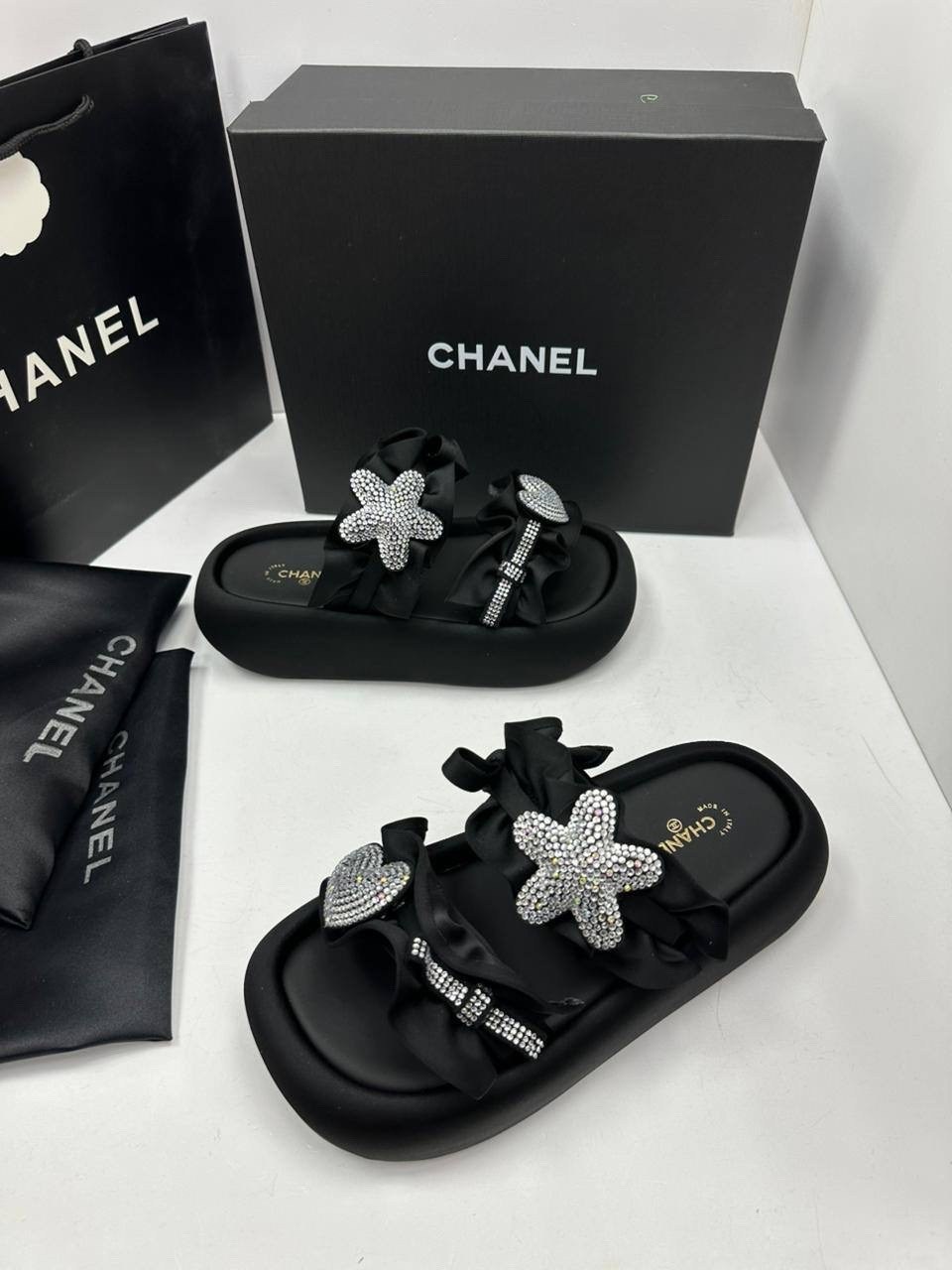 шлепанцы chanel,сандалии chanel,босоножки chanel,,шлепки шанель женские