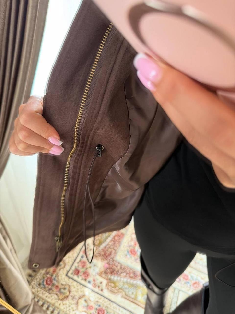 куртка из замши,куртка рабочего тренд замшевая tinaria 313880037,замшевая куртка,куртка женская бежевая,куртка замшевая женская