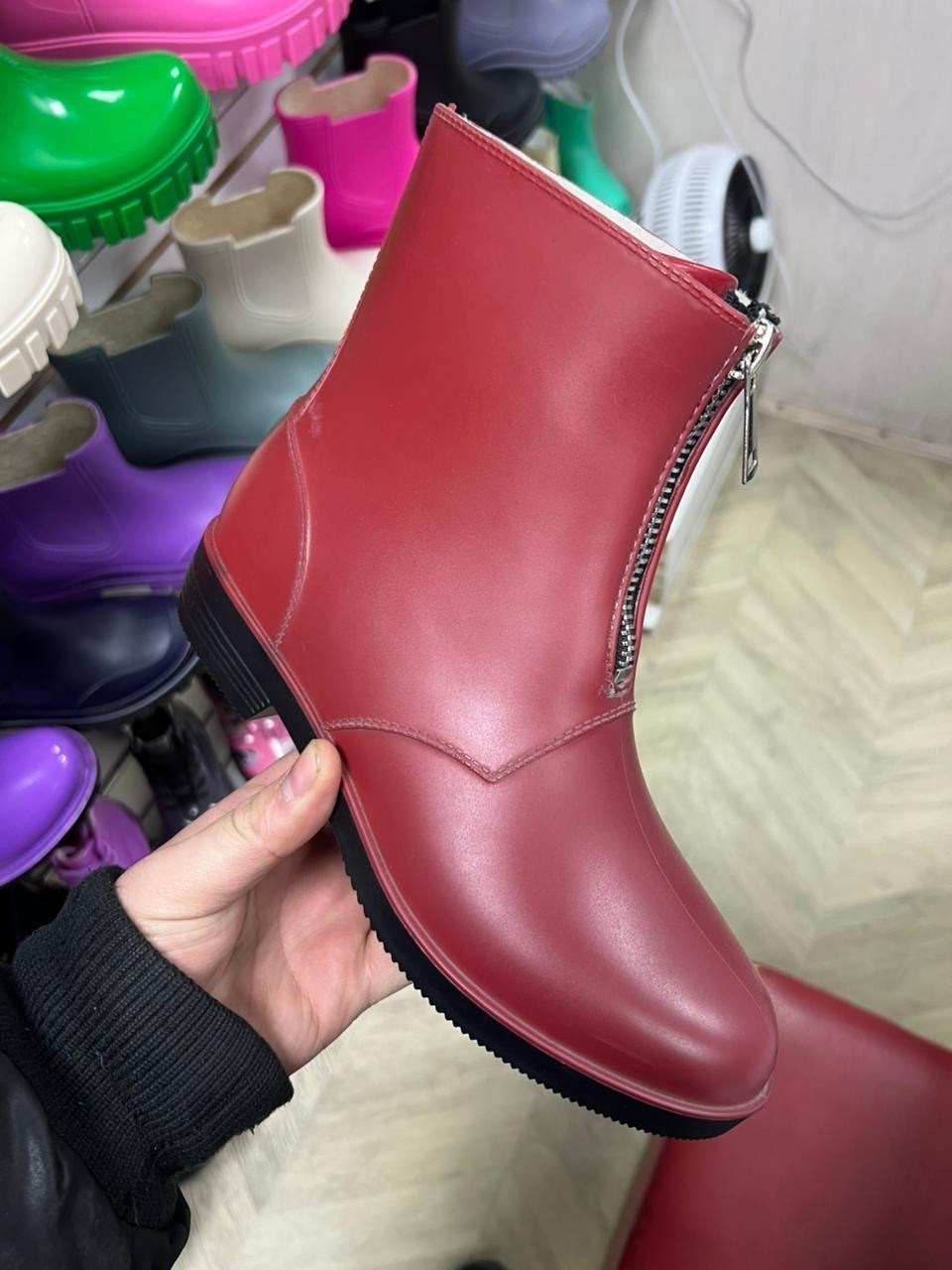 ,резиновые сапоги под замшу женские,женские резиновые сапоги,резиновые сапоги,короткие сапоги