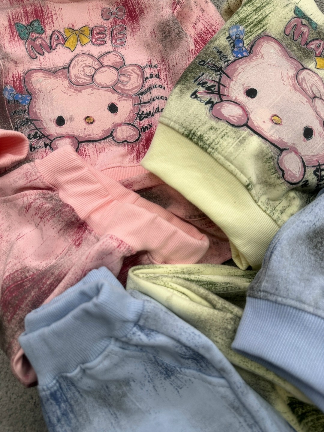 костюм детский толстовка и штаны арт. 1543796,детский костюм,детские костюмы,костюм для девочек,костюм теплый детский