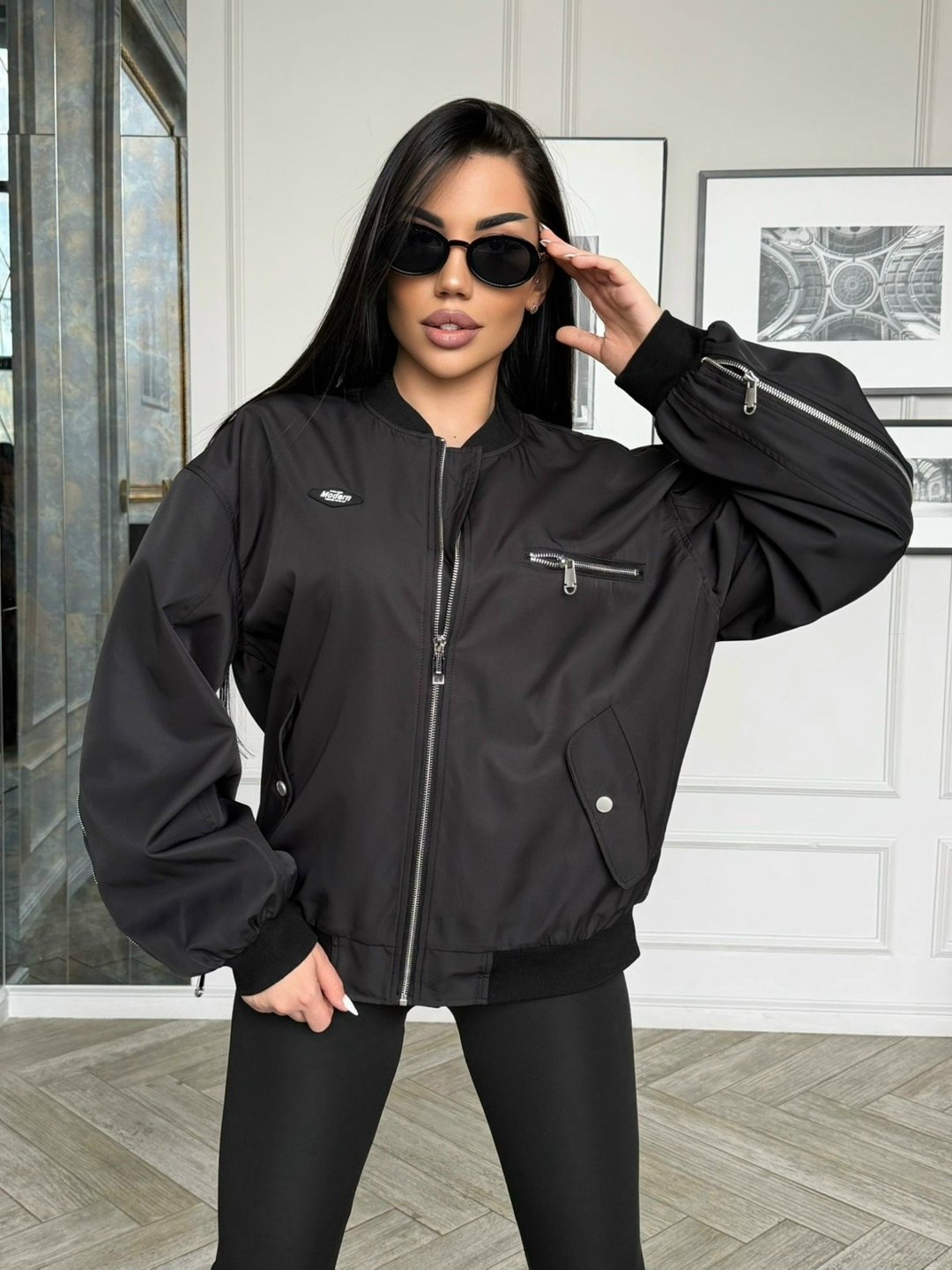 бомбер женский beluxstar bomber-k23 черный m,бомбер женский beluxstar bomber-k23 черный s,куртка бомбер,бомбер женская куртка,куртка бомбер оверсайз