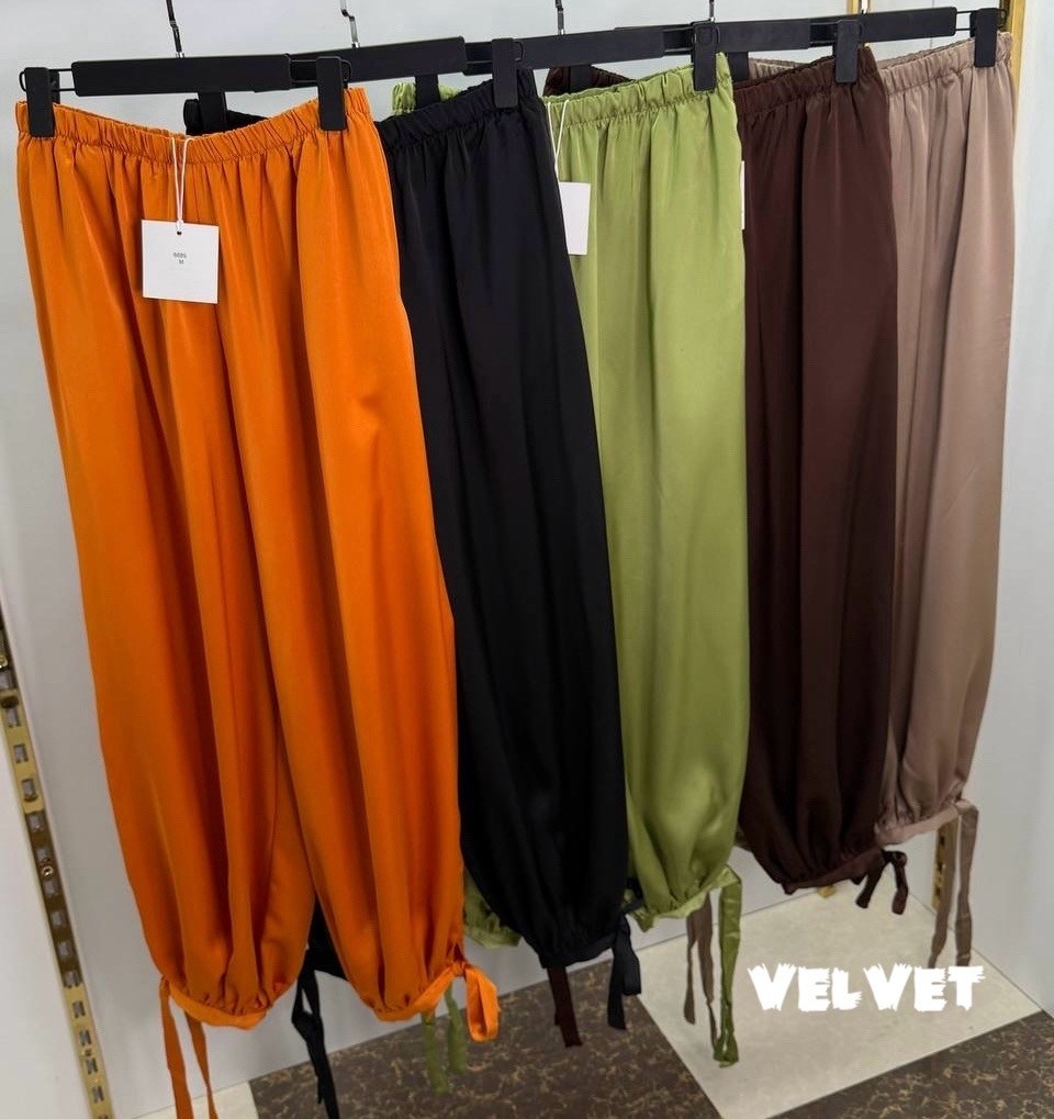 штаны брюки,брюки оверсайз,брюки модные,брюки с завязками,брюки атласные