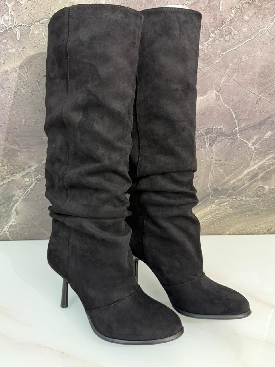 сапоги женские,замшевые сапоги,коричневые сапоги,сапоги,сапоги на каблуках