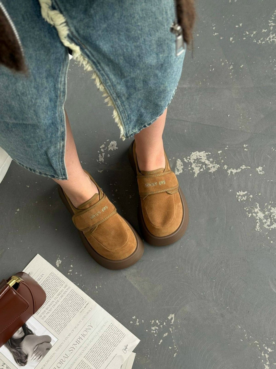 , женская, повседневные,женские лоферы на платформе, на плоской подошве