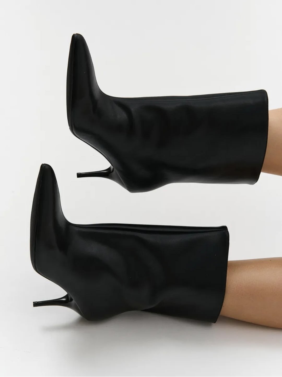 полусапоги трубы весенние на каблуке paris bacio 317223526,полусапоги,ботильоны женские,женские полусапоги,кожаные ботильоны