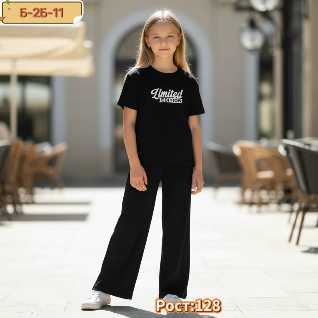 костюм повседневный,костюм для девочек,костюм с футболкой и брюками,летний костюм для девочек,брюки для девочек