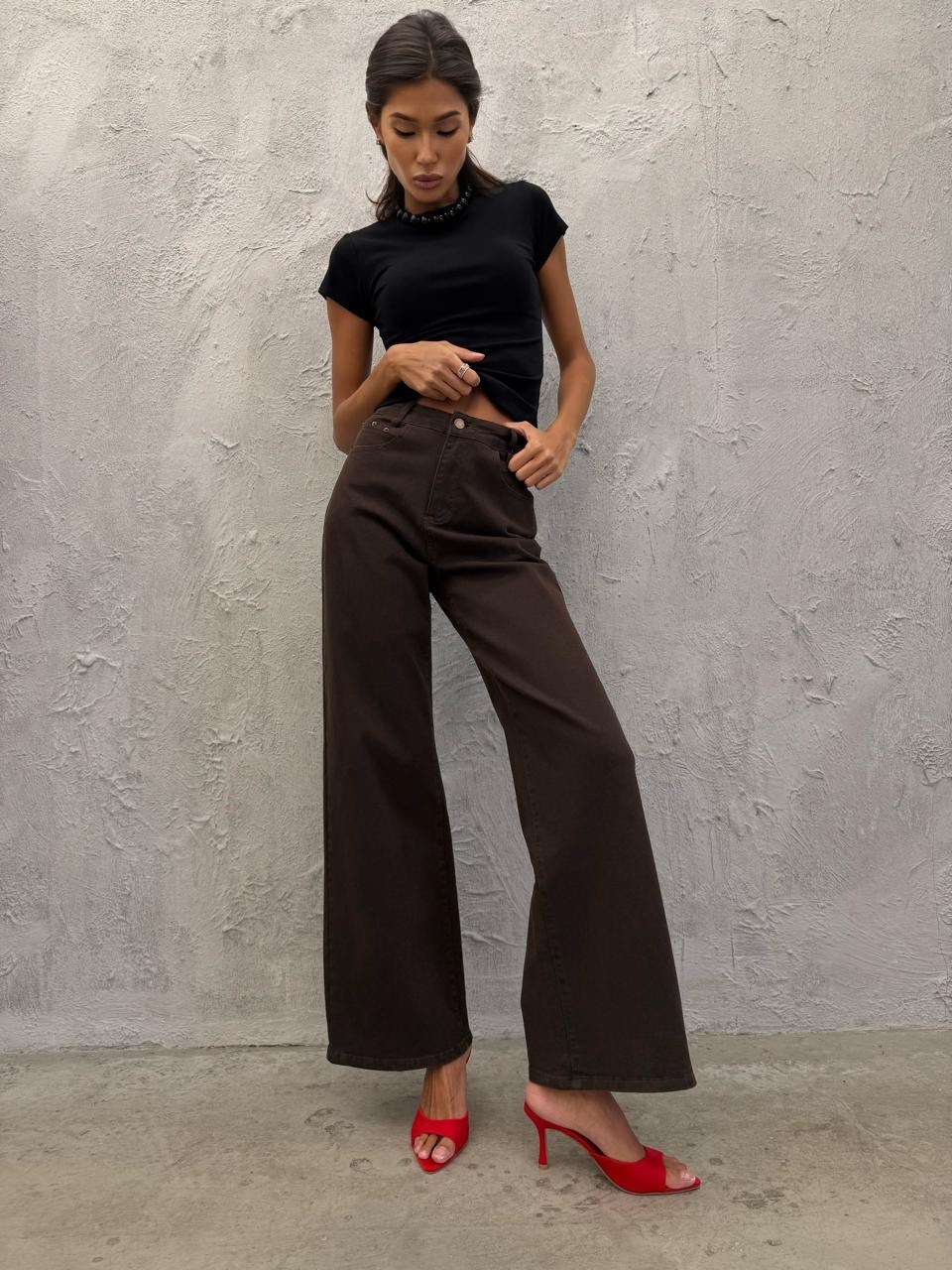 широкие джинсы,женские джинсы,джинсы трубы eliff,джинсы палаццо,модные джинсы