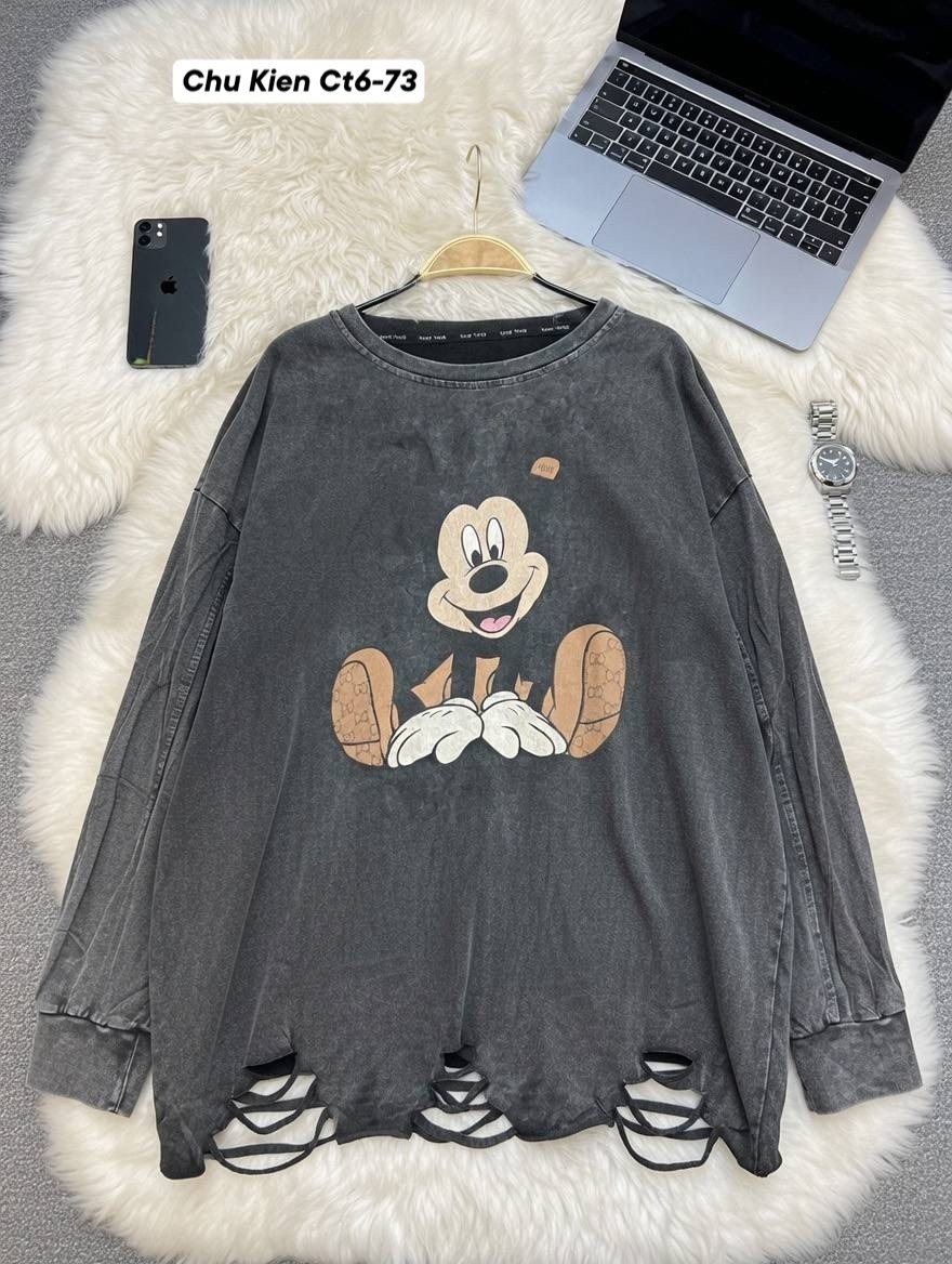 свитшот женская,толстовка кофта,свитшот толстовка оверсайз микки маус со стразами,женская кофта,свитшот