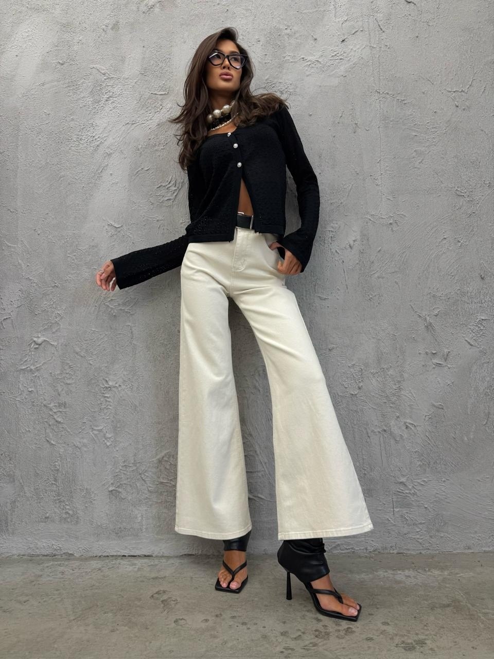 джинсы трубы eliff,модные джинсы,джинсы женские,джинсы широкие,штаны джинсы