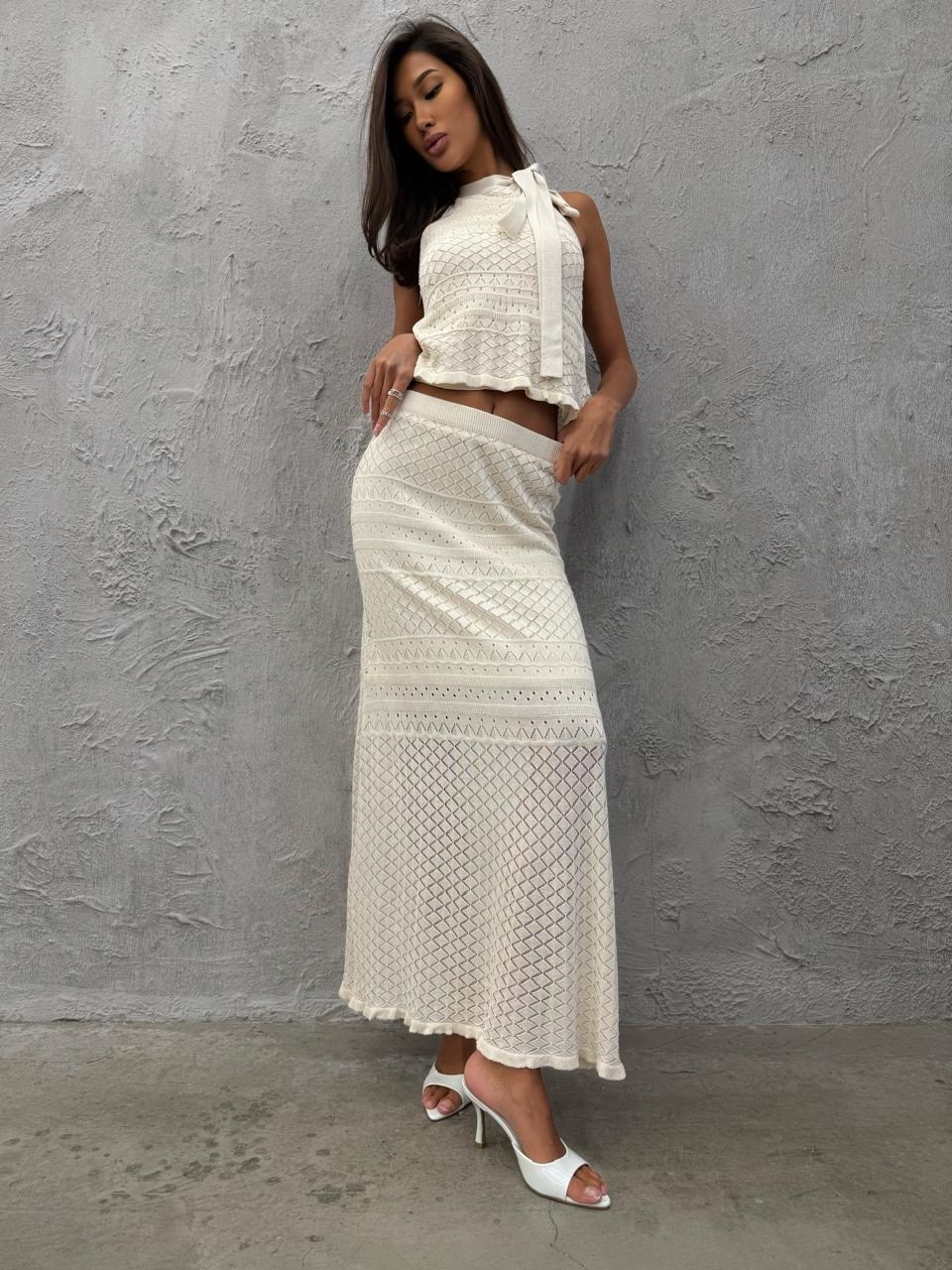 юбка и топ,костюм с юбкой,вязаные костюмы,вязаный костюм с юбкой,костюм женский