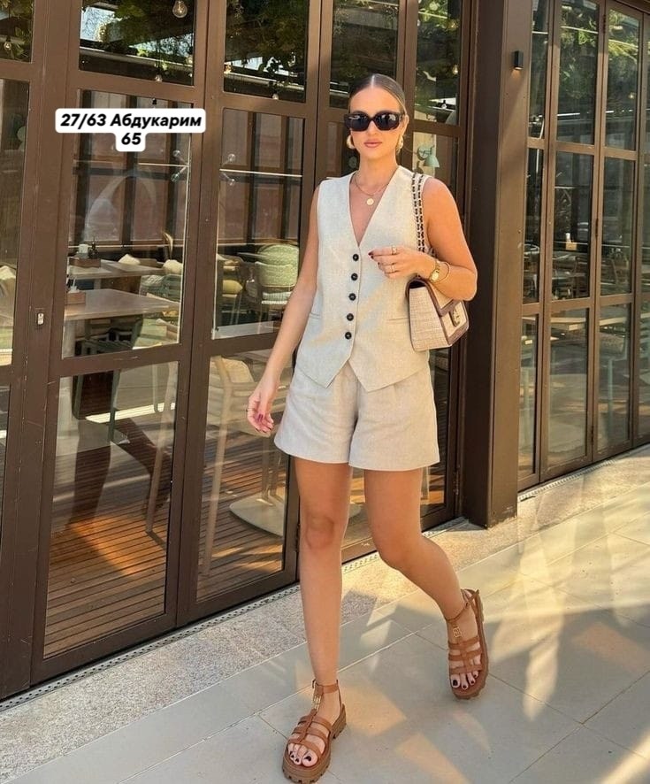 женские костюмы,костюм с жилетом,женский костюм с шортами,костюм двойка женская,костюм с жилеткой