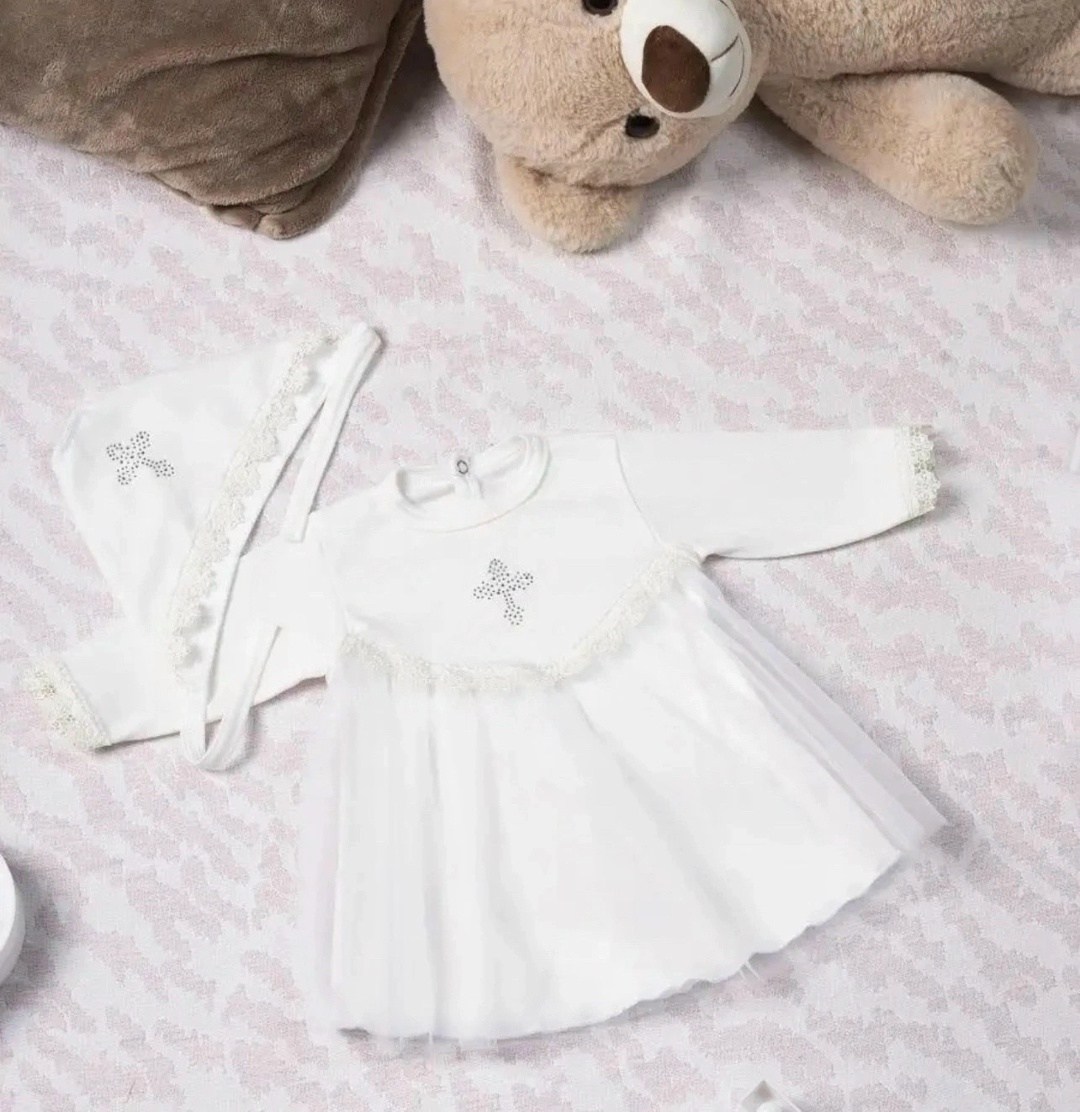 крестильный комплект,крестильный набор,платье для крещения,набор для крещения,комплект для крещения