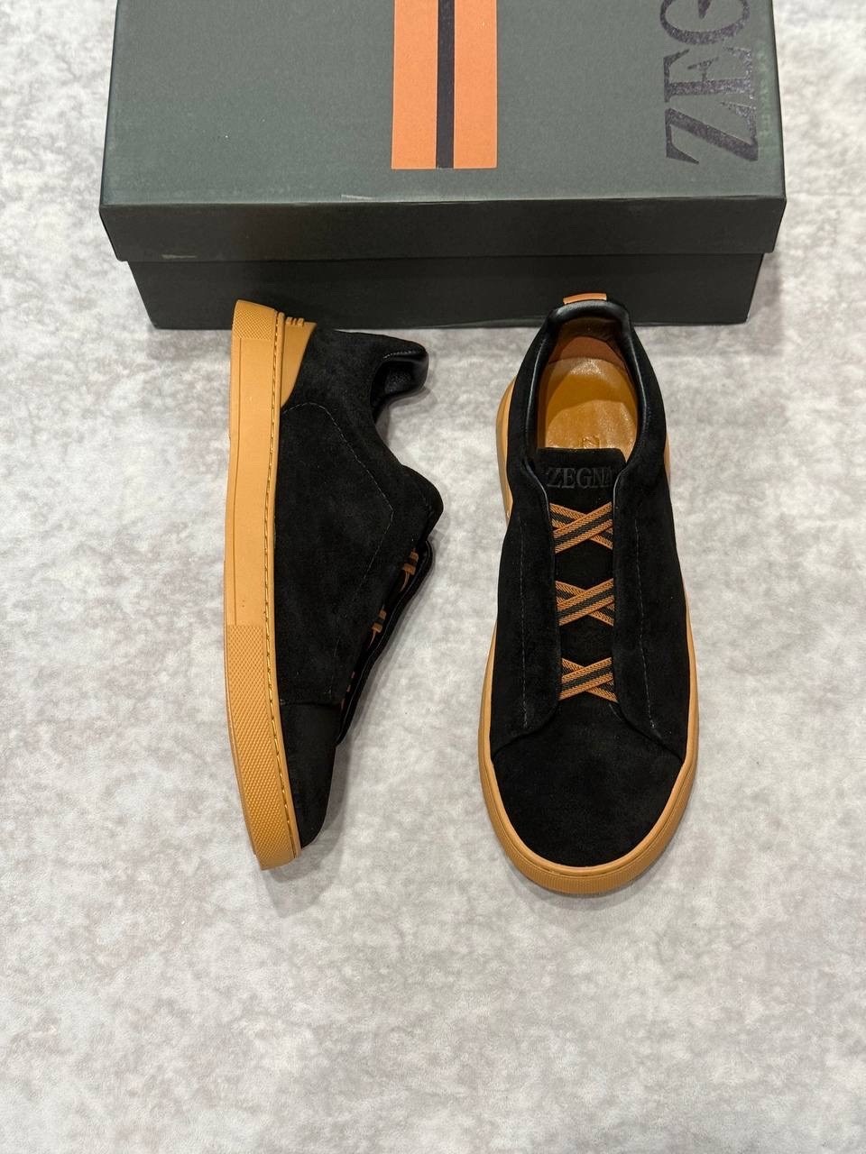 ,кроссовки ermenegildo zegna,мужская ,кеды zegna,замшевые кроссовки